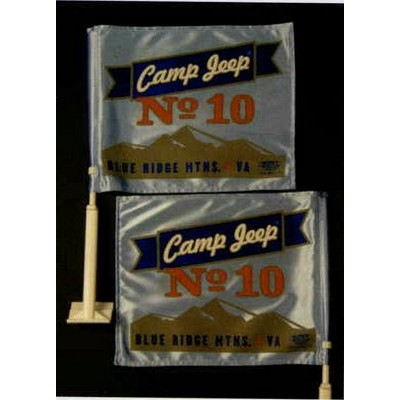 Car flag - Deluxe 2-ply